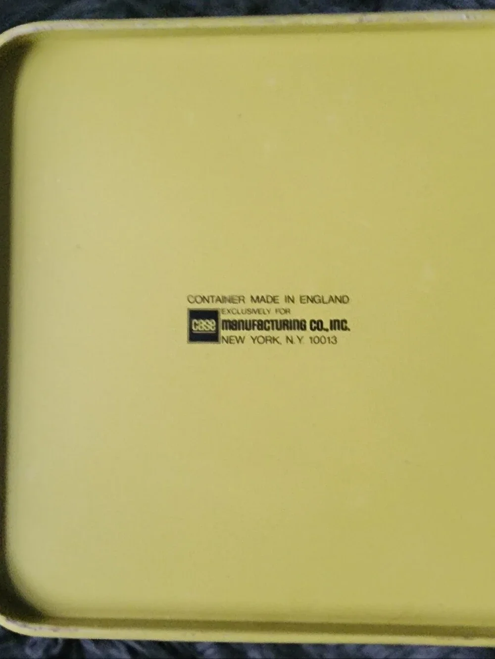 Vntg Pasta Tin 70s